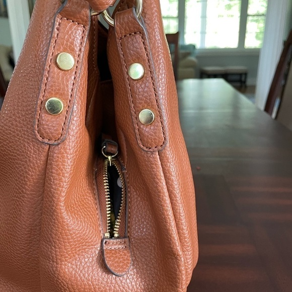 Ann Klein women’s brown purse with gold accents a lot of compliments - Picture 3 of 6